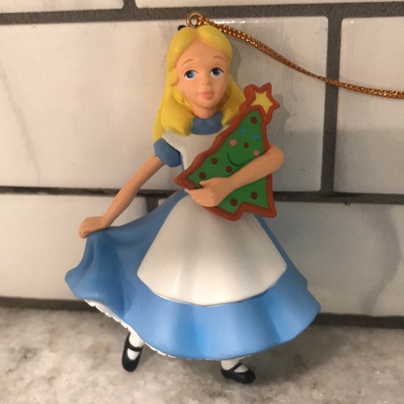 Disney Alice in Wonderland Ornament Christmas Holiday Vintage Presidents Edition - Picture 2 of 6